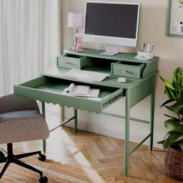 Remi Scalloped Small Step Up Desk - thumbnail 3