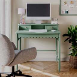 Remi Scalloped Small Step Up Desk - thumbnail 2