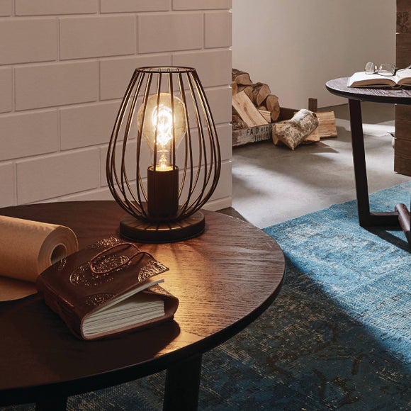 EGLO Newtown Mid Century Industrial Table Lamp - image 1