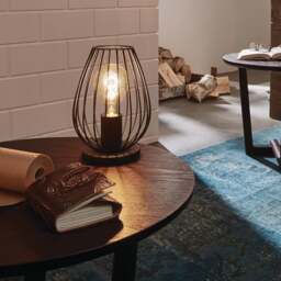 EGLO Newtown Mid Century Industrial Table Lamp - thumbnail 1