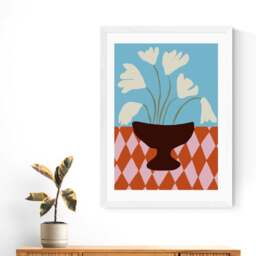 East End Prints Happy Blooming Print - thumbnail 1