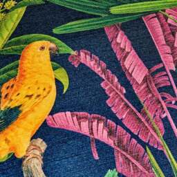 Bibury Buttoned Back Chair, Tropical Treasures Print - thumbnail 6