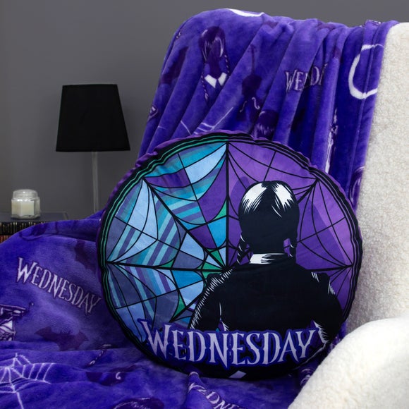 Wednesday Addams Round Cushion - image 1