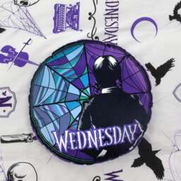Wednesday Addams Round Cushion - thumbnail 5