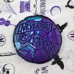 Wednesday Addams Round Cushion - thumbnail 3