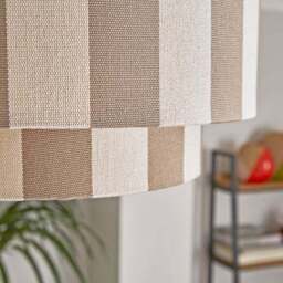 Beatrice Stripe Two Tier Lamp Shade - thumbnail 3