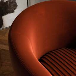 Bella Velvet Cocktail Chair - thumbnail 4