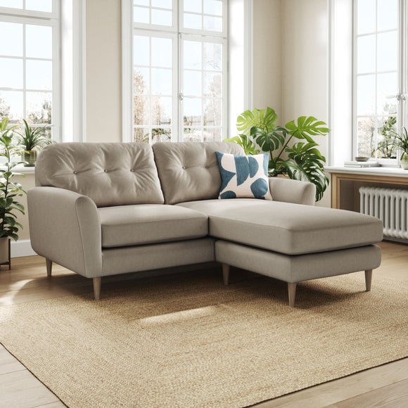 Sven Opulent Velvet Reversible Corner Chaise Sofa - image 1