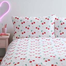 Cherries Duvet Cover and Pillowcase Set - thumbnail 2