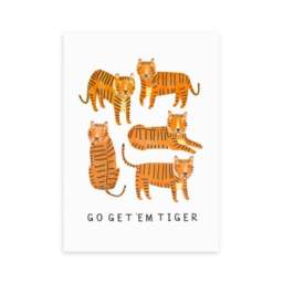 East End Prints Go Tiger Print by Darcie Olley - thumbnail 2