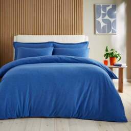 Elements 100% Cotton Jersey Plain Standard Pillowcase Pair - thumbnail 2