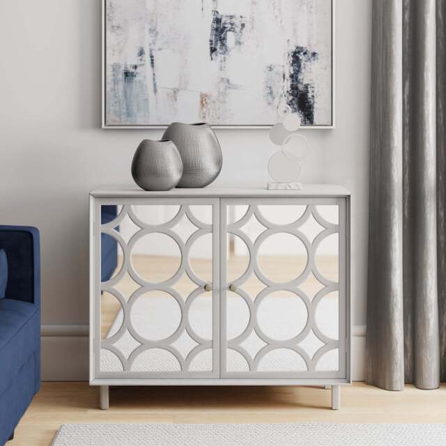 Delphi Grey Small Sideboard Grey