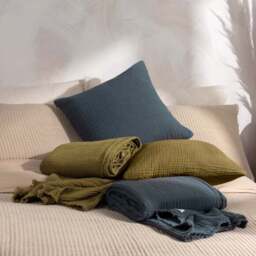Yard Lark Cotton Square Cushion - thumbnail 5
