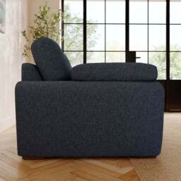Milton Soft Chenille 3 Seater Sofa - thumbnail 3