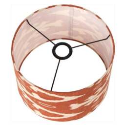 Lars Ikat Patterned Cylinder Lamp Shade - thumbnail 3