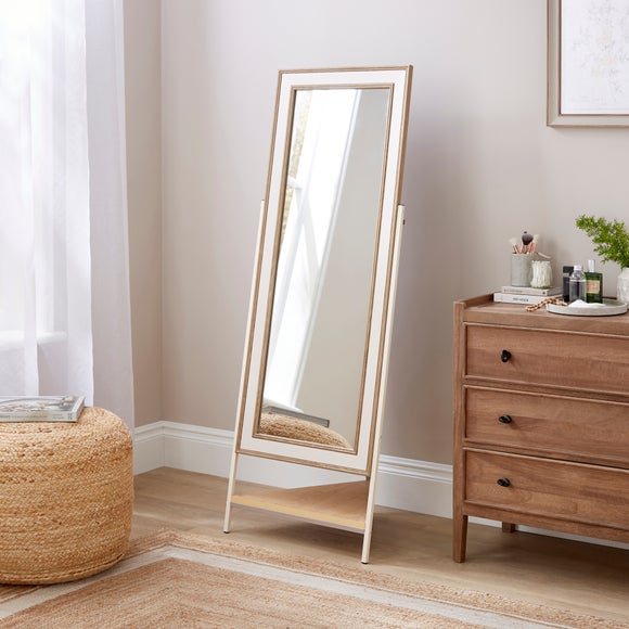 Olney Wooden Full Length Freestanding Mirror - image 1