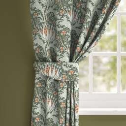 William Morris At Home Artichoke Velvet Made to Order Curtain Tieback