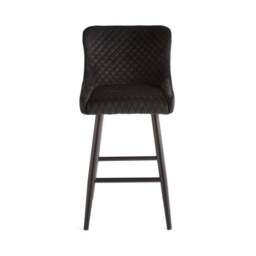 Montreal Counter Height Bar Stool, Velvet - thumbnail 5