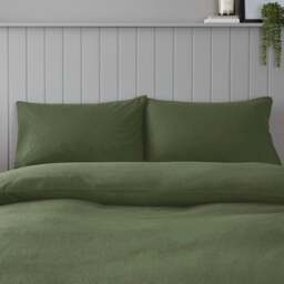 Soft & Cosy 100% Brushed Cotton Kingsize Standard Pillowcase Pair - thumbnail 1