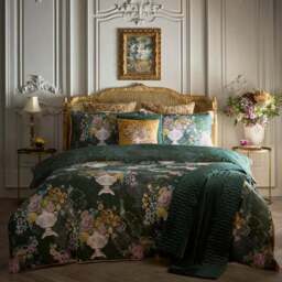 Laurence Llewelyn-Bowen Tuscan Holiday Velvet Square Cushion - thumbnail 4