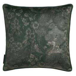 Laurence Llewelyn-Bowen Tuscan Holiday Velvet Square Cushion - thumbnail 3