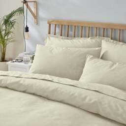 Pure Cotton Plain Dye Duvet Cover - thumbnail 4