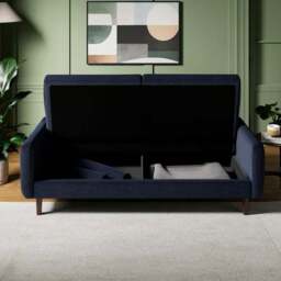 Margot Chenille Clic Clac Storage Sofa Bed - thumbnail 3