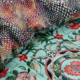 Matthew Williamson Mother Amazon 100% Cotton Duvet Cover & Pillowcase Set - thumbnail 5