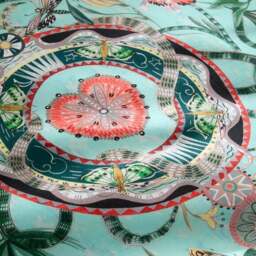 Matthew Williamson Mother Amazon 100% Cotton Duvet Cover & Pillowcase Set - thumbnail 4