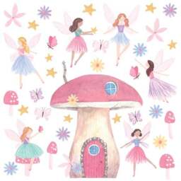 Fairy Garden Large Wall Sticker - thumbnail 2