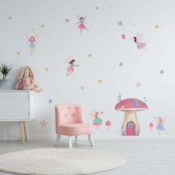 Fairy Garden Large Wall Sticker - thumbnail 4
