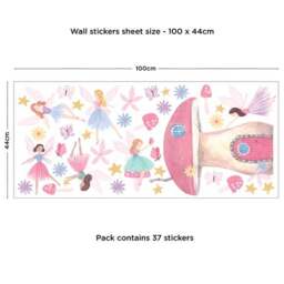 Fairy Garden Large Wall Sticker - thumbnail 5