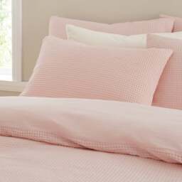 Ashton Cotton Waffle 100% Cotton Standard Pillowcase Pair - thumbnail 1