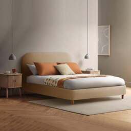 Silentnight Fara Bed Frame, Woven Fabric - thumbnail 2