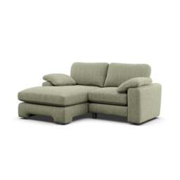 Magnus Vintage Soft Chenille Corner Chaise Sofa - thumbnail 5