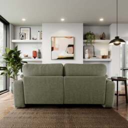 Magnus Vintage Soft Chenille Corner Chaise Sofa - thumbnail 2