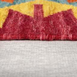 Roshni Kilim Wool Rug - thumbnail 4