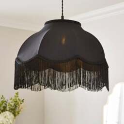 Carmona Fringed Lamp Shade - thumbnail 1