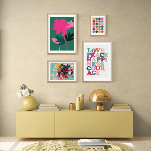 Set of 4 East End Prints Happiness Prints - image 1