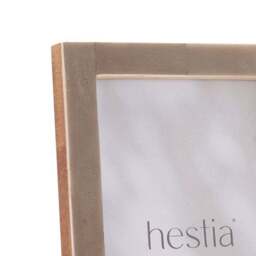 Hestia Grey Thin Stained Bone Effect Photo Frame - thumbnail 2
