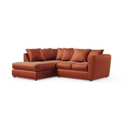 Blake Curved Arm Opulent Velvet Corner Chaise Sofa - thumbnail 6