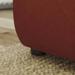 Blake Curved Arm Opulent Velvet Corner Chaise Sofa - thumbnail 4