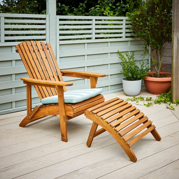 outdoor furniture adirondack chair leg rest