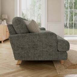 Martha Chunky Chenille 4 Seater Sofa - thumbnail 3