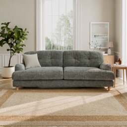Martha Chunky Chenille 4 Seater Sofa - thumbnail 1