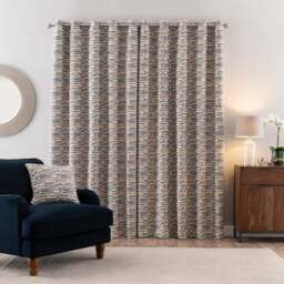 Matrix Boucle Eyelet Curtains - thumbnail 4