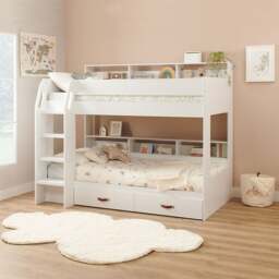 Aviary Kids Bunk Bed Frame With Storage - thumbnail 1