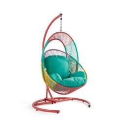 Santorini Rattan Egg Chair - thumbnail 5
