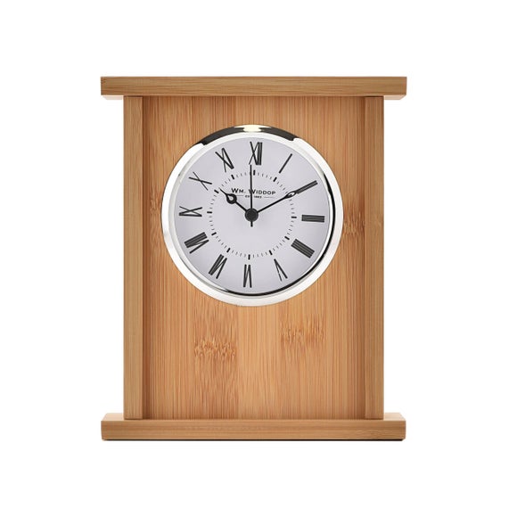 Widdop Bamboo Mantel Clock - image 1