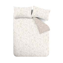 Bianca Floral Toile 100% Brushed Cotton Duvet Cover & Pillowcase Set - thumbnail 5